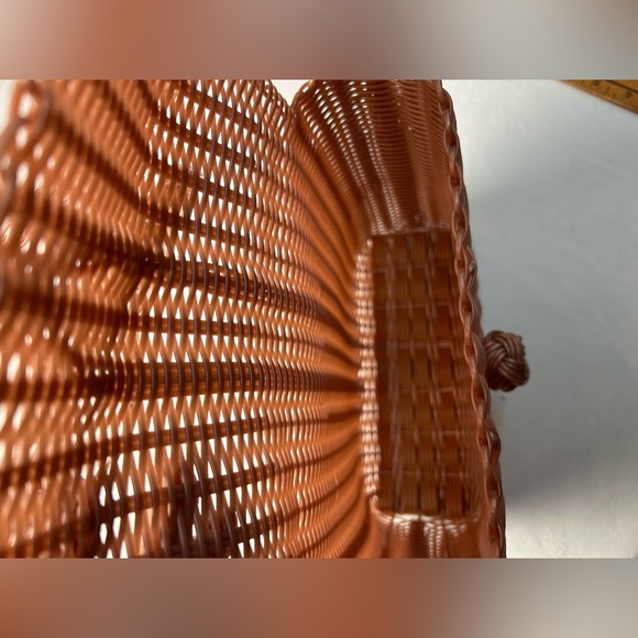 Brown Woven Crossbody Bag - Picture 4 of 9